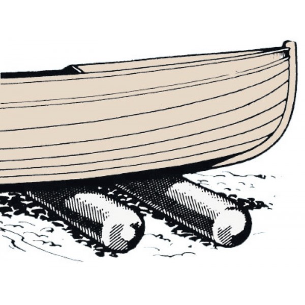 Rullo di lancio in PVC 200 kg - N°1 - comptoirnautique.com