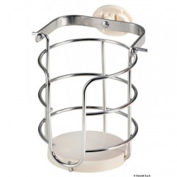 Porte-verre à cardan inox 