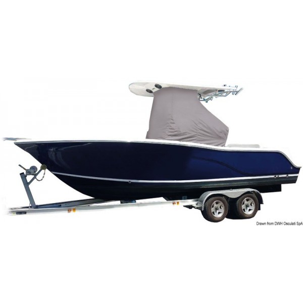 Copriconsolle con T-Top grigio piccolo - N°1 - comptoirnautique.com