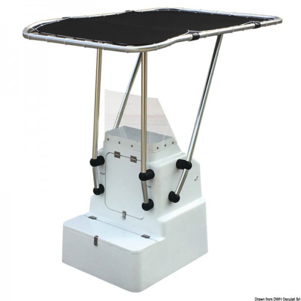 T-Top professionell in alluminio 2000x1400 mm  - N°1 - comptoirnautique.com