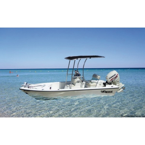 T-Top professionell in alluminio 2000x1400 mm  - N°3 - comptoirnautique.com
