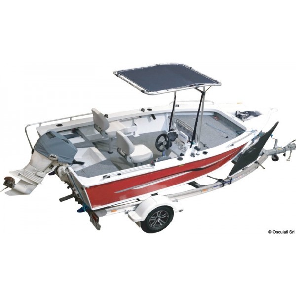 Gabbiano top alluminio 1,50 x 1,40 m - N°1 - comptoirnautique.com