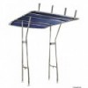 T-Top AISI316 con 4 supporti-canne da pesca - N°1 - comptoirnautique.com