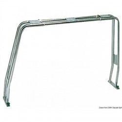 Roll bar inox rabattable...