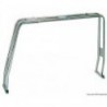 Folding stainless steel roll bar for boats 125-220 cm