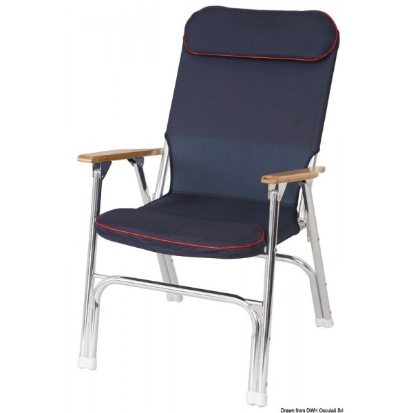 Sedia pieghevole imbottita Ponte Super- - N°1 - comptoirnautique.com
