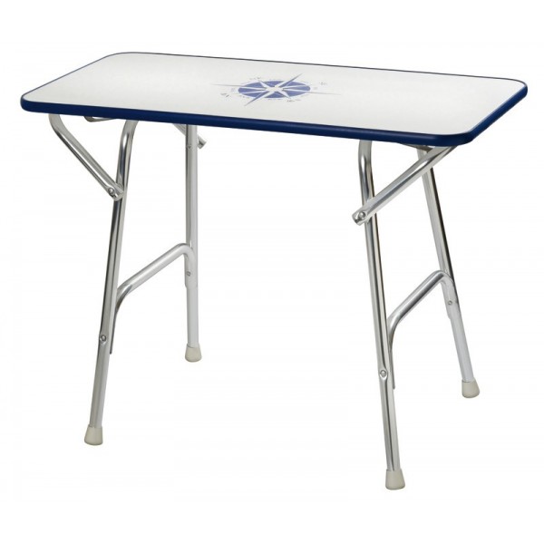 High-quality rectangular folding table 88x44 cm - N°1 - comptoirnautique.com 