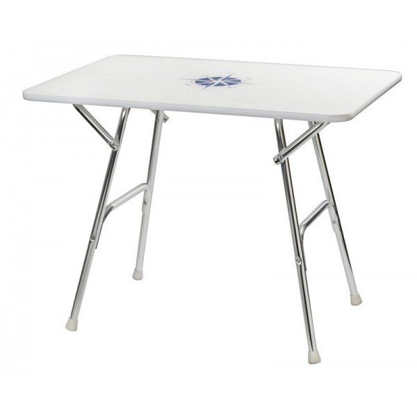 High-quality rectangular folding table 88x60 cm - N°1 - comptoirnautique.com