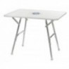High-quality rectangular folding table 88x60 cm