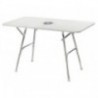 High-quality rectangular folding table 110x60cm