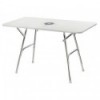 Table pliante haute qualité rectangulaire 110x60cm  - N°1 - comptoirnautique.com 