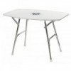 High-quality oval folding table 95x66 cm - N°1 - comptoirnautique.com