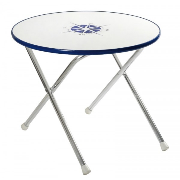 Rounde folding table 60 x 40 cm - N°1 - comptoirnautique.com