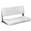 Tandem seat with folding backrest, width 90 cm - N°1 - comptoirnautique.com