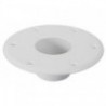 Base di ricambio gambe del tavolo in alluminio bianco Ø 160