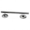 Gamba del tavolo in acciaio inox lucidato 670 mm