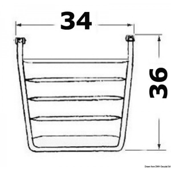 Mini gangway 36x34 cm - N°2 - comptoirnautique.com