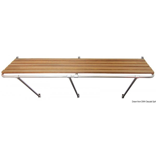 Piattaforma posteriore 200 x 55 cm - N°1 - comptoirnautique.com