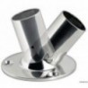 Base girevole per piattaforma con tubo Ø 25 mm