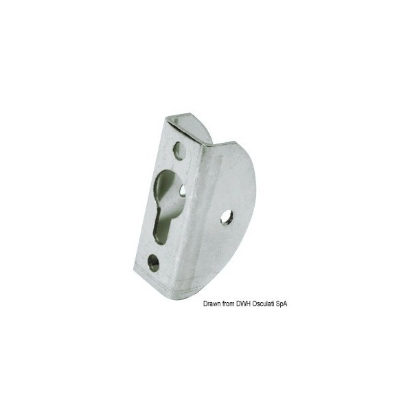 Ponticello a U per tubo Ø 25 mm - N°1 - comptoirnautique.com
