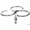 Glass holder N. 3 v. AISI316 grub screw 170x170 - N°1 - comptoirnautique.com