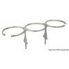 N. 3 glass holder AISI 316 with screw - N°1 - comptoirnautique.com 