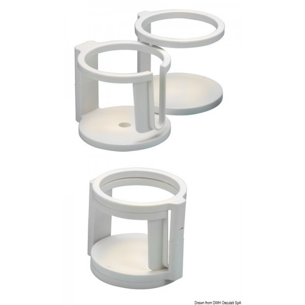 Swing-Out 1/2-seater cup/can holder - N°1 - comptoirnautique.com 