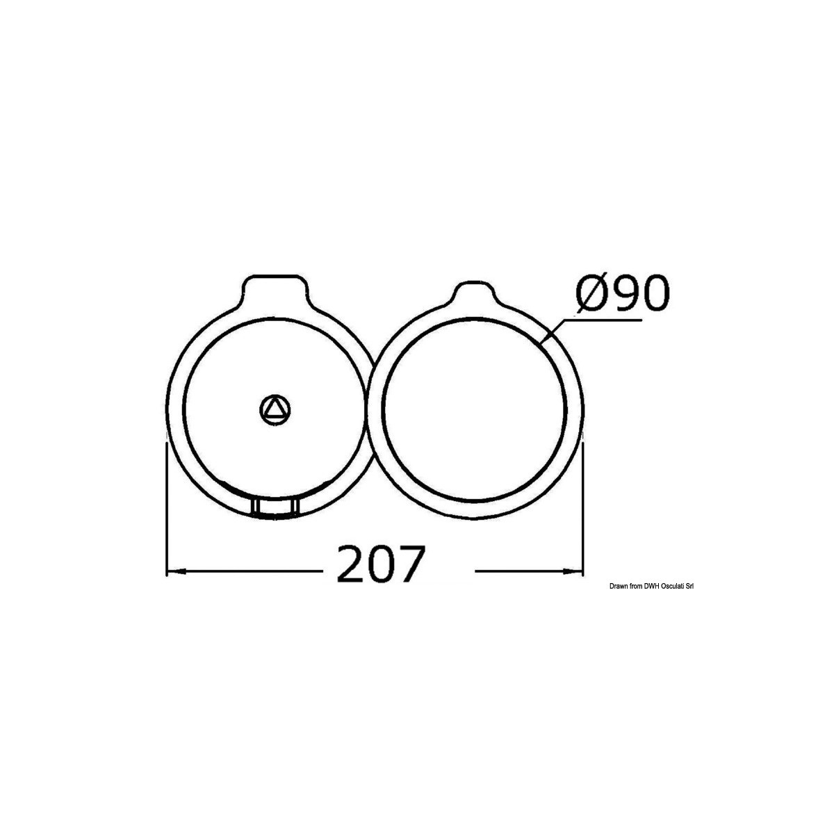 Osculati Swing-Out 1/2-seater cup/can holder OSC-48.429.80 - Comptoir ...