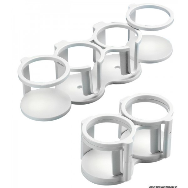 Swing-Out 2/4-seater cup/can holder - N°1 - comptoirnautique.com 