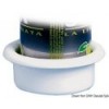 -porta a filo vetro ABS bianco Ø 75 mm  - N°1 - comptoirnautique.com