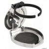 -portabicchieri/lattine pieghevole in acciaio inox lucidato107x91x14mm  - N°1 - comptoirnautique.com