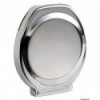 Polished stainless steel folding glass/can holder107x91x14mm - N°2 - comptoirnautique.com 