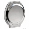 Polished stainless steel folding glass/can holder107x91x14mm - N°2 - comptoirnautique.com