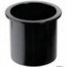 -porta in vetro incassata ABS nero 