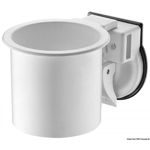 Porta-occhiali ventosa 70 mm  - N°1 - comptoirnautique.com