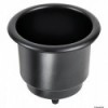 Porta-acciaio inox Delux nero con foro di drenaggio  - N°1 - comptoirnautique.com
