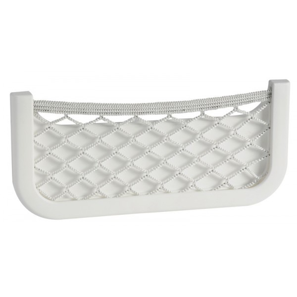 Filet porte-objets blanc 360 x 160 x 12 mm  - N°1 - comptoirnautique.com