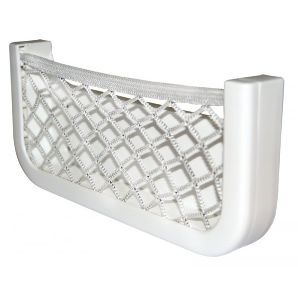 Porta a rete-oggetti bianco 360 x 160 x 30 mm  - N°1 - comptoirnautique.com