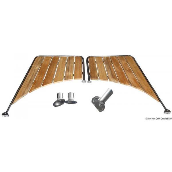 Piattaforma posteriore per poppa rotonda - N°1 - comptoirnautique.com