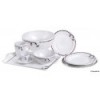 Set 6 x Dessertteller Ancor Line Ø 20 cm - N°1 - comptoirnautique.com