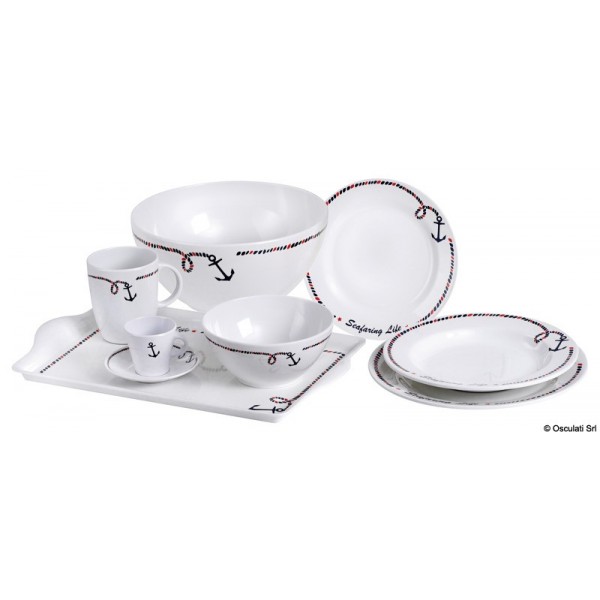 Vassoio Ancor Line 40 x 24 cm - N°1 - comptoirnautique.com