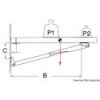 Supporto per tavolo pieghevole Rakego 120 kg 28/50 mm - N°4 - comptoirnautique.com