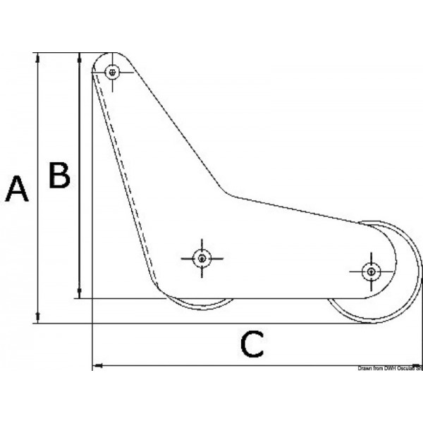 Davier à bascule universel pour ancres 11/20 kg - N°2 - comptoirnautique.com