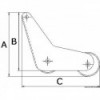 Forcipe universale per ancoraggi da 11/20 kg - N°2 - comptoirnautique.com