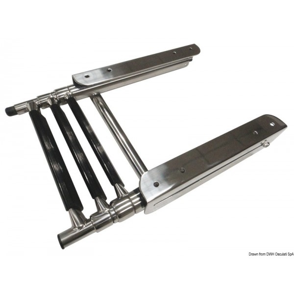 Scala telescopica a 3 gradini per Delphinière Racing Performance - N°1 - comptoirnautique.com