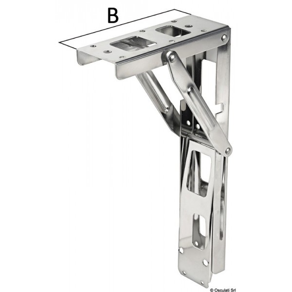 Folding arm for Heavy Duty tables or seats - N°2 - comptoirnautique.com