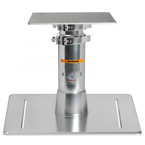 Tischständer quadratische Basis 500 x 500 mm - N°1 - comptoirnautique.com