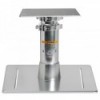 Tischständer quadratische Basis 500 x 500 mm - N°1 - comptoirnautique.com