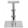 Tischständer quadratische Basis 500 x 500 mm - N°2 - comptoirnautique.com
