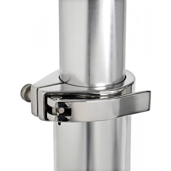 Supporto da tavolo, base quadrata 500 x 500 mm - N°3 - comptoirnautique.com